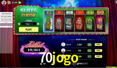 Descubra o Mundo do Cassino Online com 70jogo